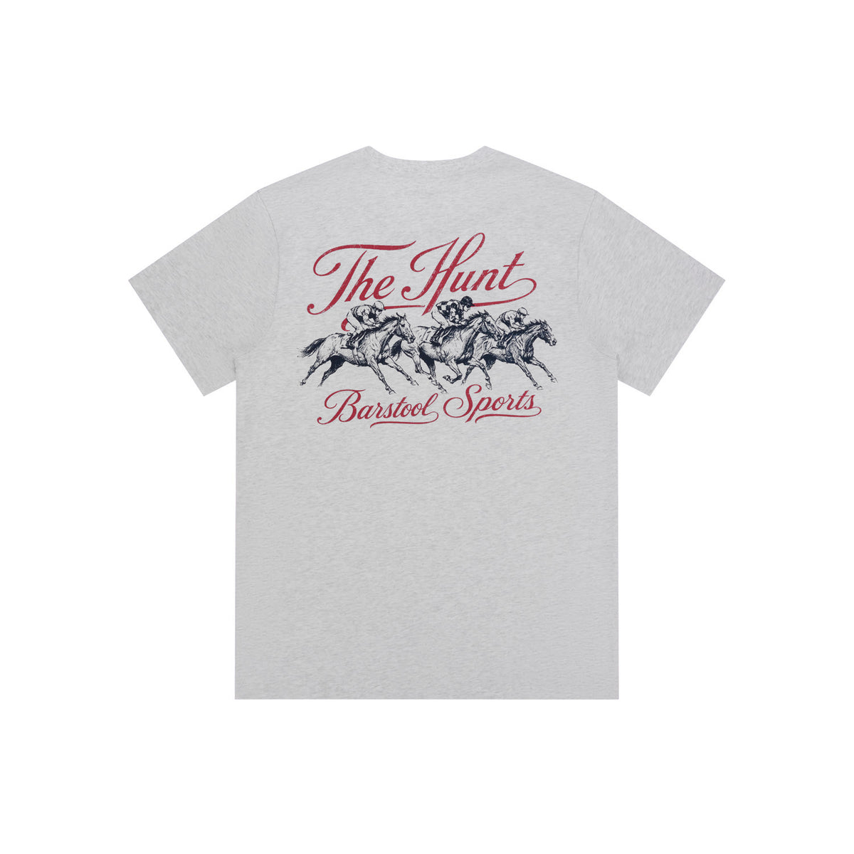 The Hunt x Barstool Sports Racing Graphic T-Shirt (Grey)