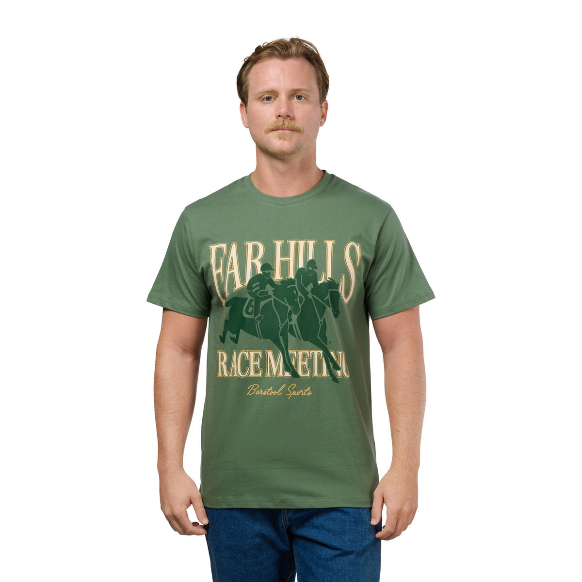 The Hunt x Barstool Sports Racing Graphic T-Shirt (Green)